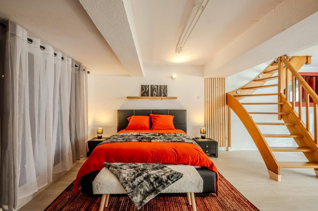 Cocon Relax - Jacuzzi - Cinema Apartment มงเบลียาร์ ภายนอก รูปภาพ