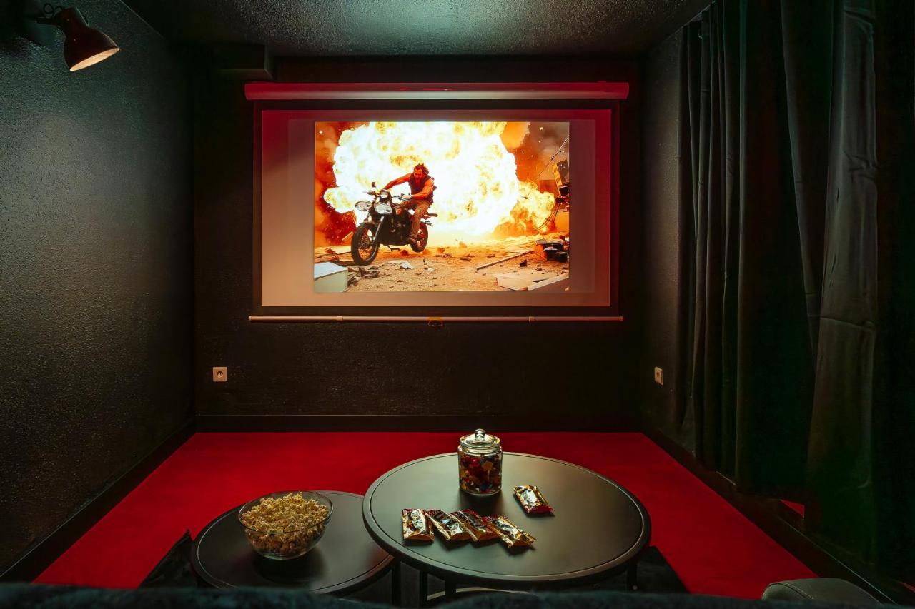 Cocon Relax - Jacuzzi - Cinema Apartment มงเบลียาร์ ภายนอก รูปภาพ