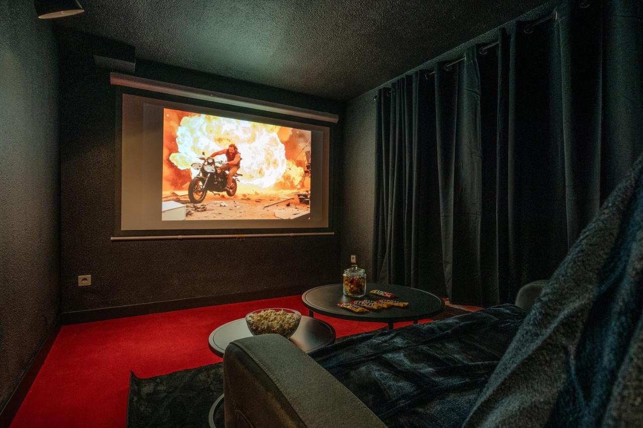 Cocon Relax - Jacuzzi - Cinema Apartment มงเบลียาร์ ภายนอก รูปภาพ